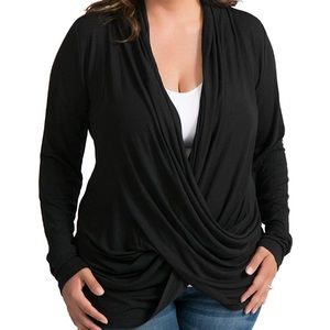 Criss Cross Nursing Top